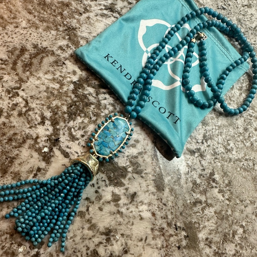 Kendra Scott Turquoise Necklace